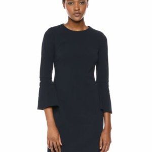 Tommy Hilfiger Women's Scuba Crepe Bell Sleeve